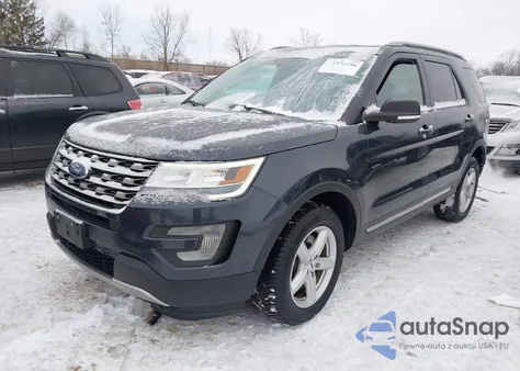 2017 Ford Explorer Xlt z USA, uszkodzony, nr VIN 1FM5K8D84HGE35102